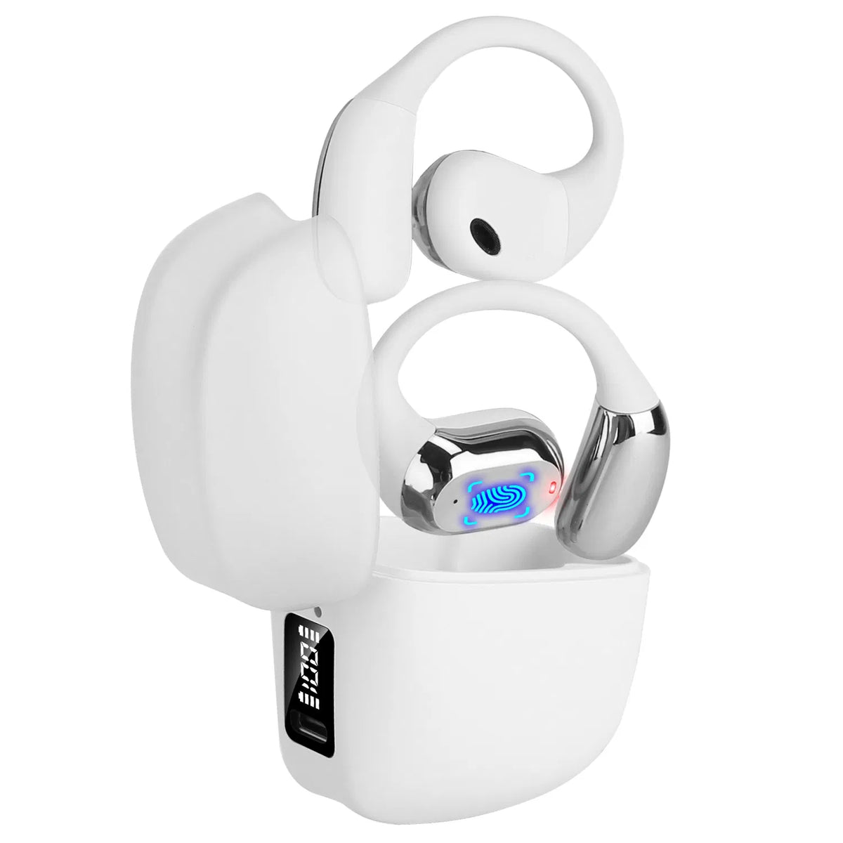 Wireless V5.4 Open Ear Earbuds With Earhook Led Display Char - Tanoli & Co. © EST. 2024