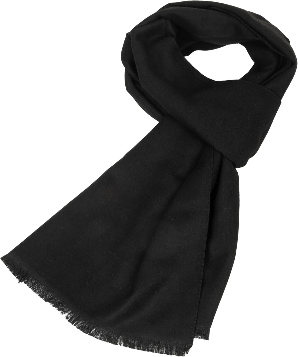 Mens Winter Soft Warm Solid-Tassel-Feel-Scarves Chunky Long - Tanoli & Co. © EST. 2024
