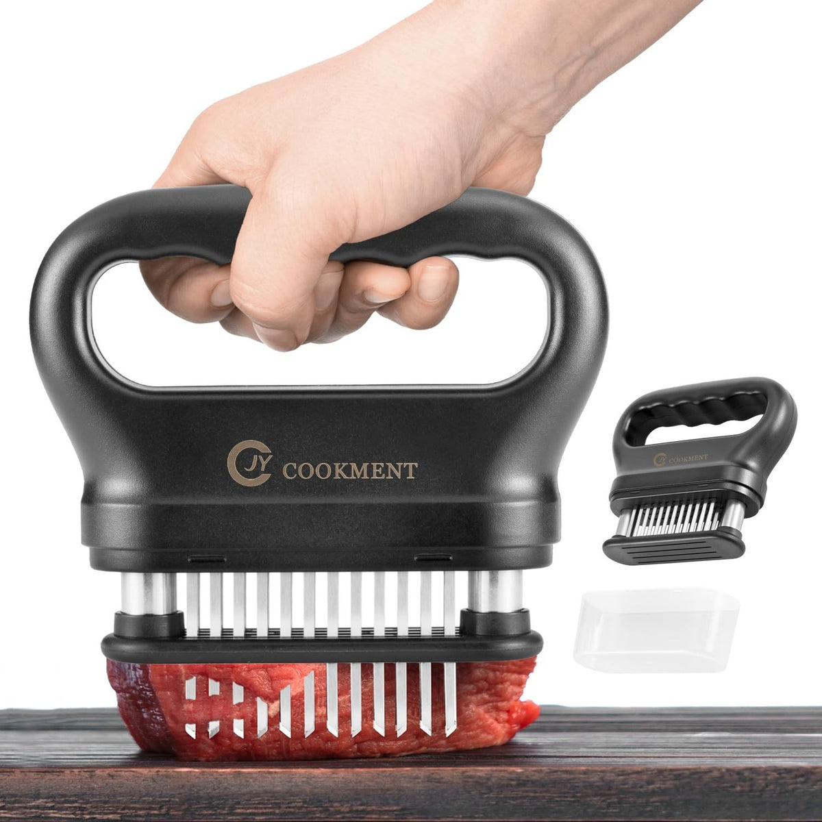 Meat Tenderizer Tool 48 Blades Stainless Steel - Kitchen Coo - Tanoli & Co. © EST. 2024