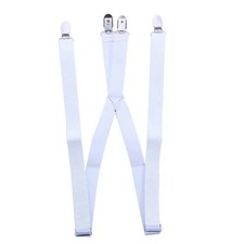 Men's X-Shape Suspenders Elastic Strap Brace 4 Clips Adjustable Pa - Tanoli & Co. © EST. 2024