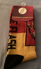 Men’S Crew Socks Marvel Comics The Flash Red Yellow Black Si - Tanoli & Co. © EST. 2024