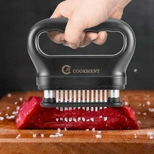 Meat Tenderizer Tool 48 Blades Stainless Steel - Kitchen Coo - Tanoli & Co. © EST. 2024