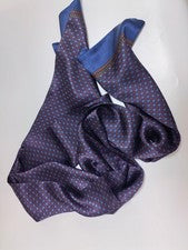 Men's 100% Pure Silk Scarf Double Layer Neckerchief Cravat Tie Cas - Tanoli & Co. © EST. 2024