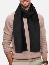 Mens Winter Soft Warm Solid-Tassel-Feel-Scarves Chunky Long - Tanoli & Co. © EST. 2024