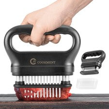 Meat Tenderizer Tool 48 Blades Stainless Steel - Kitchen Coo - Tanoli & Co. © EST. 2024
