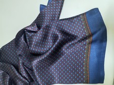 Men's 100% Pure Silk Scarf Double Layer Neckerchief Cravat Tie Cas - Tanoli & Co. © EST. 2024