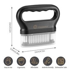 Meat Tenderizer Tool 48 Blades Stainless Steel - Kitchen Coo - Tanoli & Co. © EST. 2024