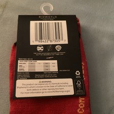 Men’S Crew Socks Marvel Comics The Flash Red Yellow Black Si - Tanoli & Co. © EST. 2024