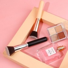 2Pcs Pro Foundation Makeup Brush Flat Top Kabuki For Blendin - Tanoli & Co. © EST. 2024