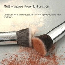2Pcs Pro Foundation Makeup Brush Flat Top Kabuki For Blendin - Tanoli & Co. © EST. 2024
