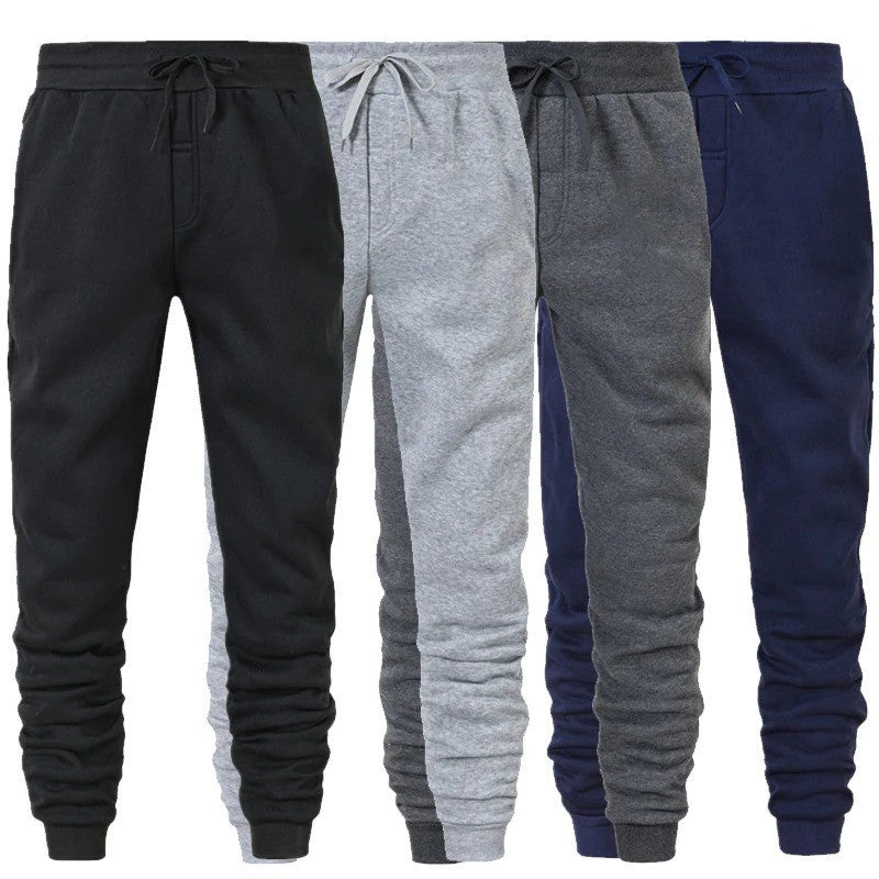 Men's Casual Pants Autumn Winter Fleece Sweatpants Men Running Jog - Tanoli & Co. © EST. 2024